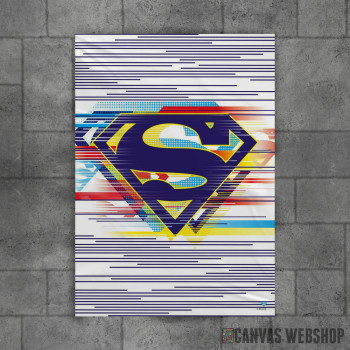 Outlined Superman Outlined Superman