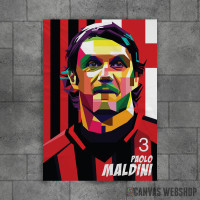 Paolo Maldini art Paolo Maldini art