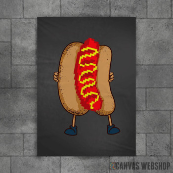 Pixel Hot Dog