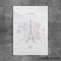 Polygon Eiffel Tower Paris