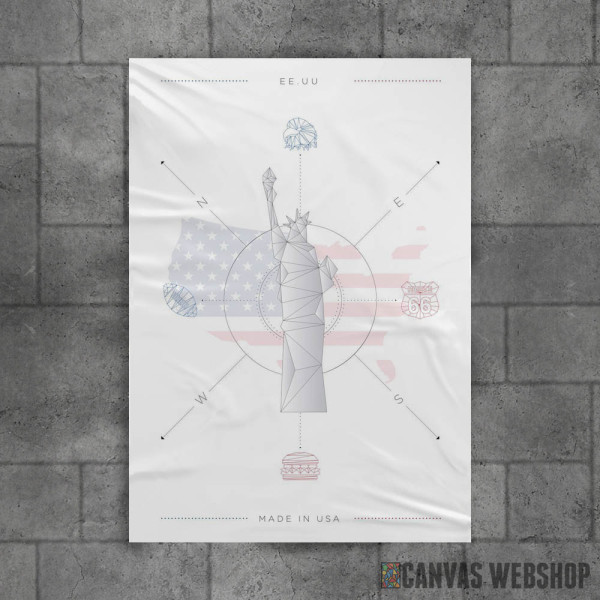 Polygon Statue of Liberty  New York