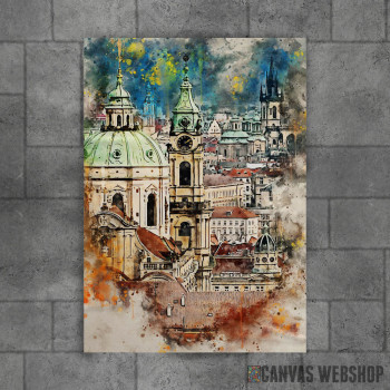 Prague in Watercolor Prague in Watercolor