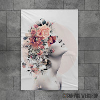 Procvetale ruže u kosi