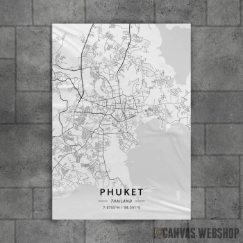 Puket mapa - white Puket mapa - white