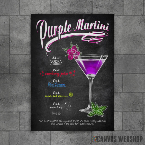 Purple Martini