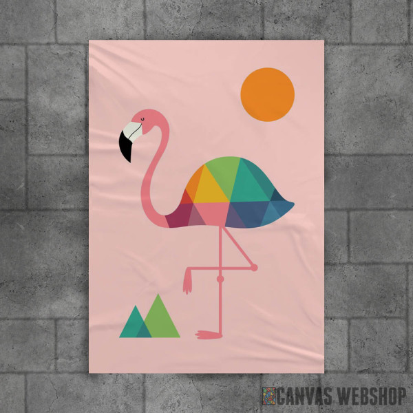 Rainbow Flamingo