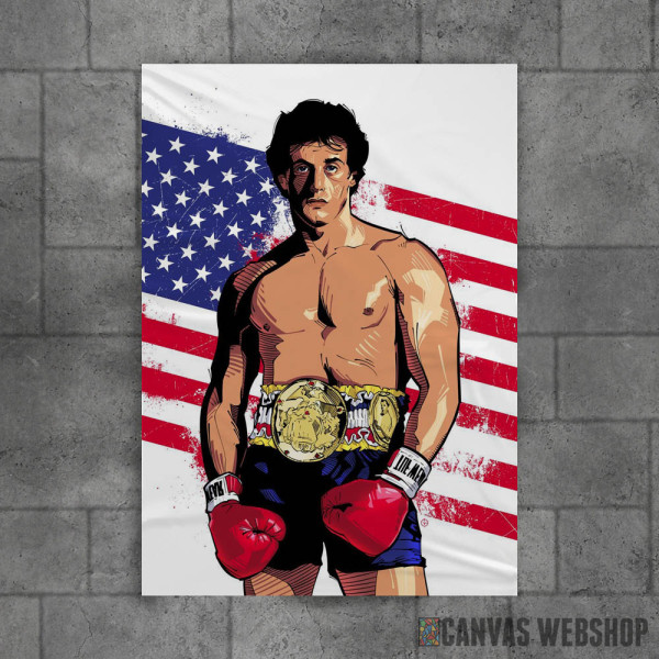 Rocky Balboa minimalistic
