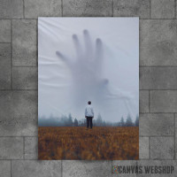 Scary Hand in Sky