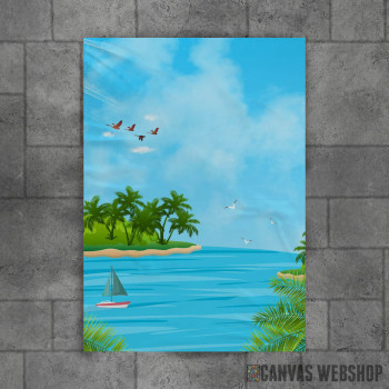 Seaside Beach Summer Palm Seaside Beach Summer Palm