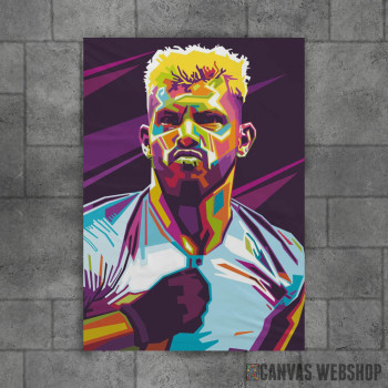 Sergio Aguero Pop Art Wpap Sergio Aguero Pop Art Wpap