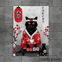 Sushi Cat - Ruby Art Sushi Cat - Ruby Art