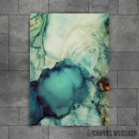 Teal Abstract