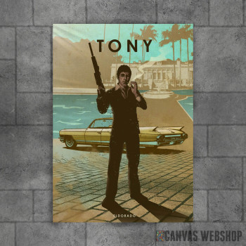 Tony Montana drives ELDORADO