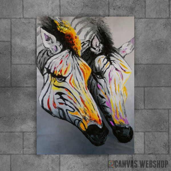 Two zebras