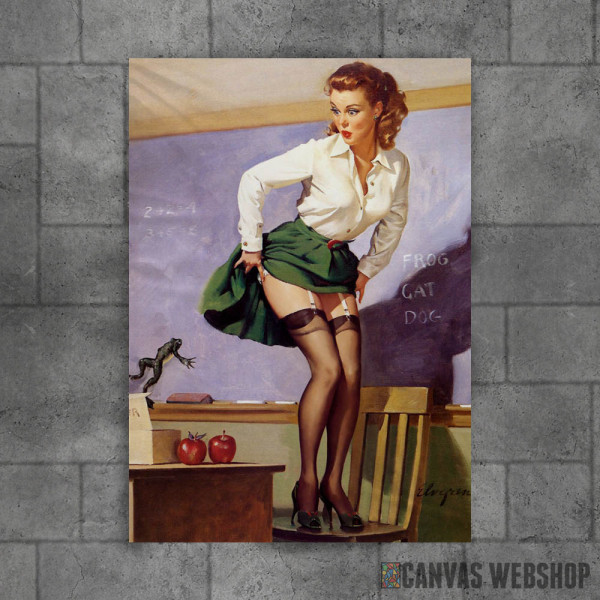 Vintage Pin Up Girl Art Vintage Pin Up Girl Art