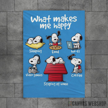 What makes me happy Snoopy What makes me happy Snoopy