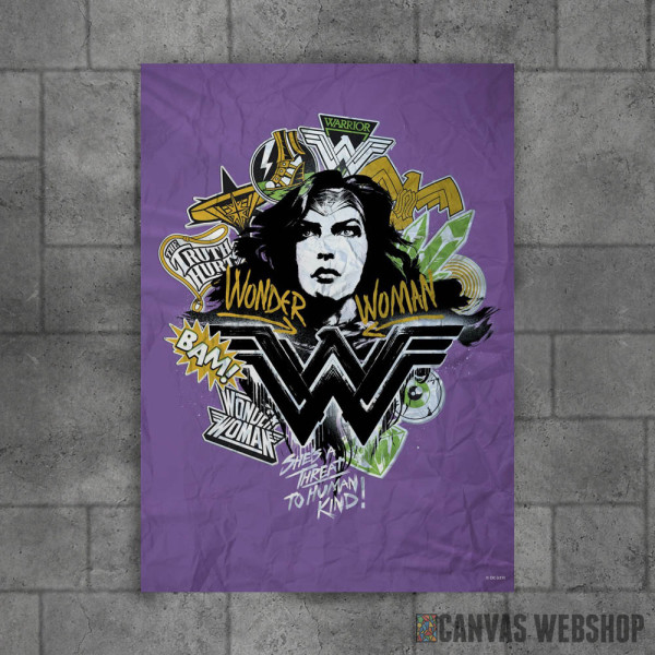 Wonder Woman grafitti Wonder Woman grafitti