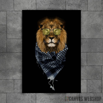cool Lion head withglasses cool Lion head withglasses