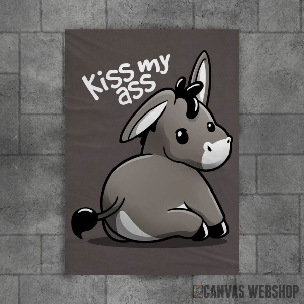 kiss my ass donkey