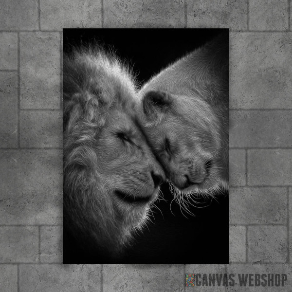 lions loves painting