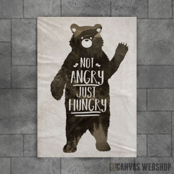 not angry just hungry