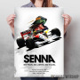 Ayrton Senna Low Poly