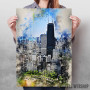 Chicago in Watercolor