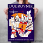 Dubrovnik poster Dubrovnik poster