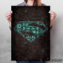Fluorescent Superman