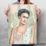 Frida Kahlo in green Frida Kahlo in green