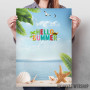 Hello Summer Sandy Beach