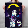 Hendrix neon art