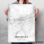 Insbruk mapa - white