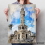 Izmir in Watercolor