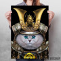 Japan Samurai Warrior Cat