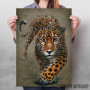 Leopard background Leopard background