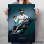 Lewis Hamilton Low Poly