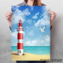 Lighthouse On The Beach