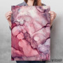 Liquid Mauve Abstract