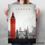 London Travel Poster