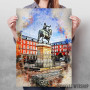 Madrid in Watercolor Madrid in Watercolor