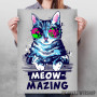 Meow mazing amazing cat Meow mazing amazing cat