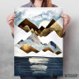 Minimal Abstract Mountains Minimal Abstract Mountains