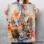 Moscow in Watercolor