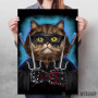 Ninja Cat Japanese Warrior