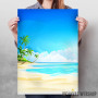 Paradise Beach With Palm