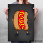 Pixel Hot Dog