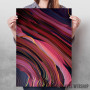 Plum Abstract