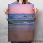 Sandy Beach At Sunset Sandy Beach At Sunset