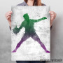 Soccer player painted 3 Soccer player painted 3